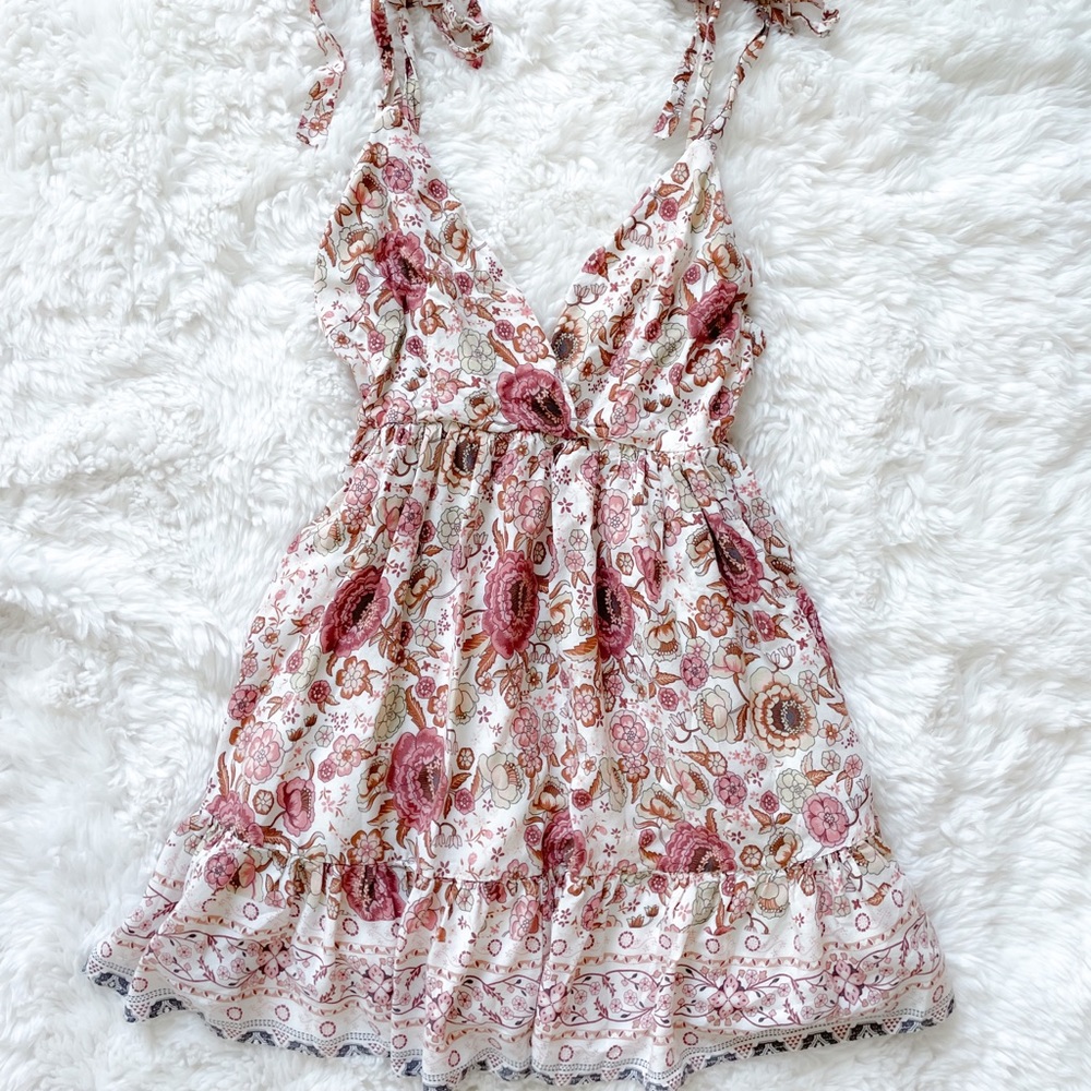 luca & gray boho floral sundress